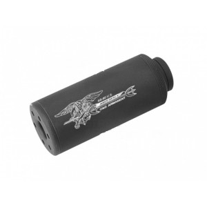 ГЛУШИТЕЛЬ G-01-028 SS-80 MOCK SUPPRESSOR-BLACK (14MM CCW) [ NAVY SEAL ] G&G